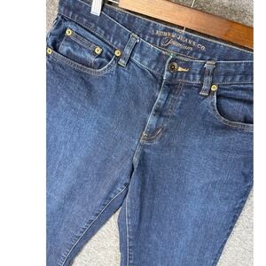 Lauren Jeans Premium Contemporary Bootcut Dark Wash Denim Jeans Womens Size 8